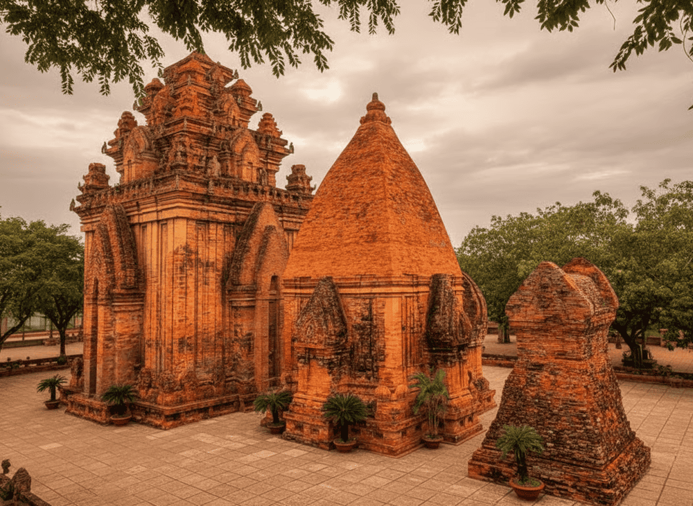 Ponagar Cham Temple is known as a sacred site as a National Historic Monument